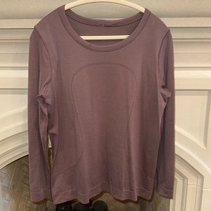 Long sleeve swiftly, shirt, size 10 relax fit